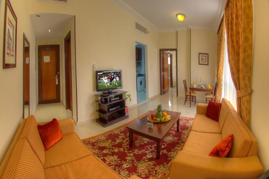 Loulou Asfar Hotel Apartment Abu Dzabi Szoba fotó