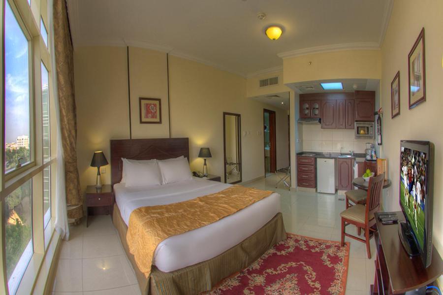 Loulou Asfar Hotel Apartment Abu Dzabi Szoba fotó